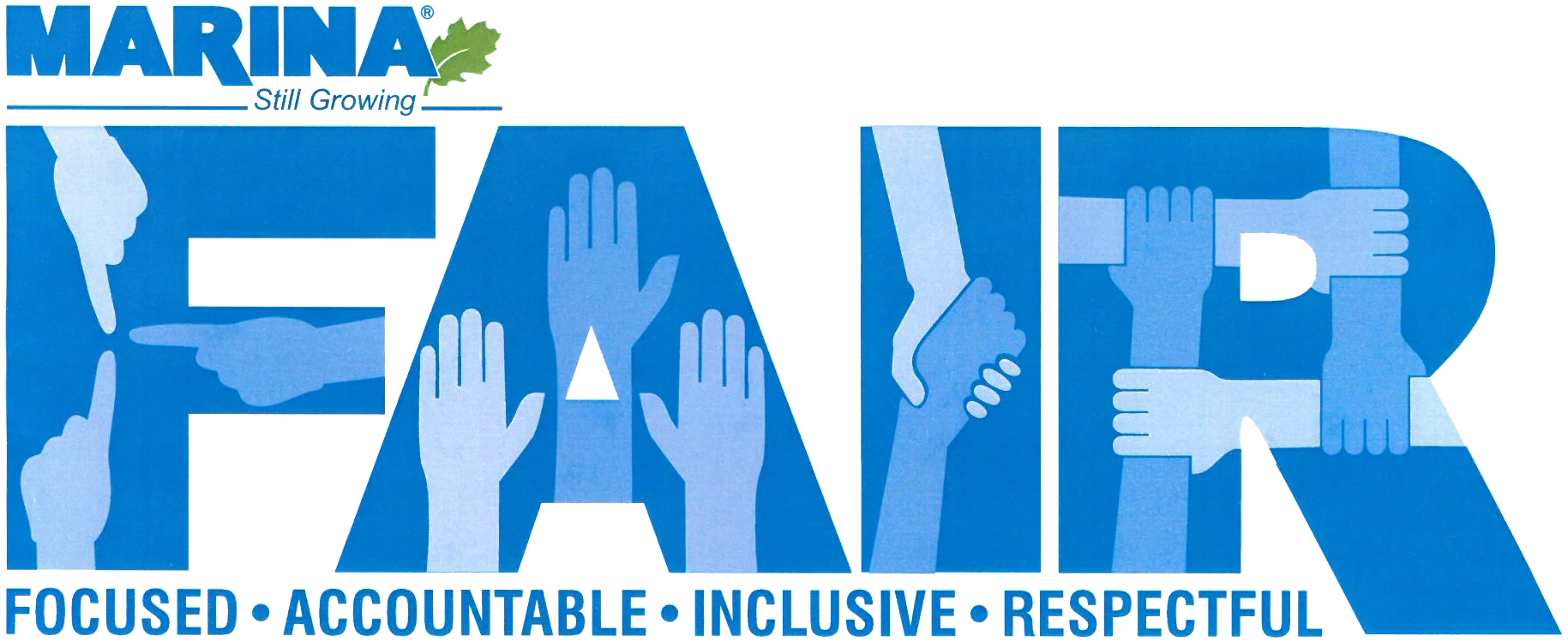 Marina FAIR - Focused, Accountable, Inclusive, Respectful